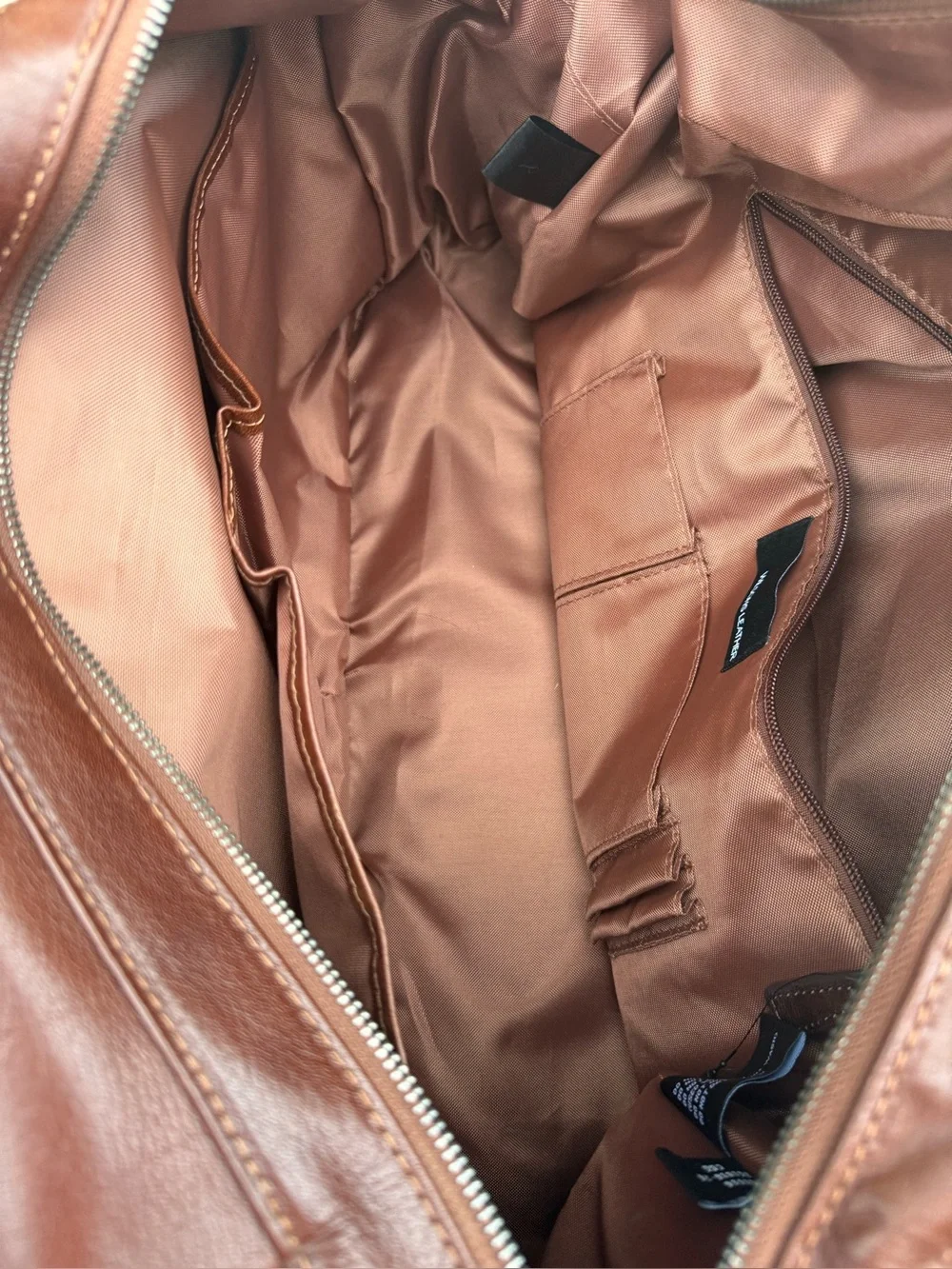 Wilsons Leather Large Retro Brown Travel or Business Bag